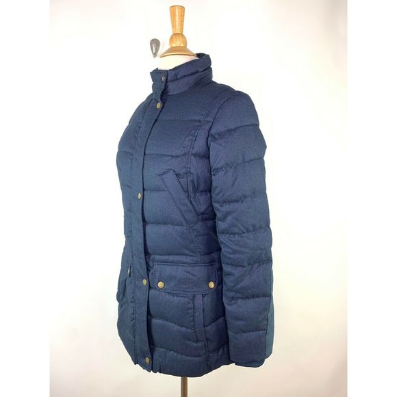 Barbour Goldfinch Blue Quilted Womans Jacket - Picture 3 of 13